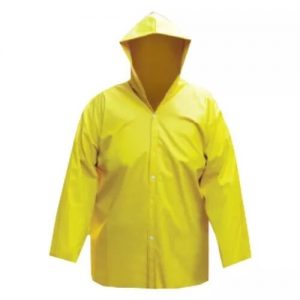 Capa de Chuva PVC Forrado Amarela – Plastcor