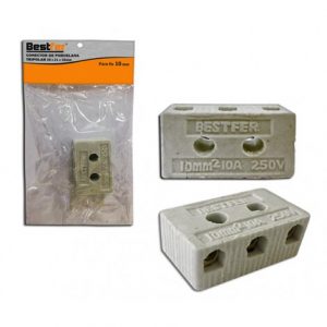 Conector de Porcelana Tripolar – Bestfer