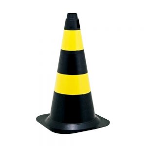 Cone Preto e Amarelo – Plastcor