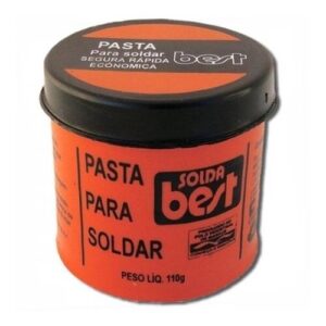 Pasta P/Soldar Segura Rápida e Econômico 110G