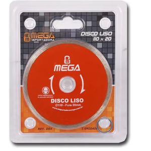 Disco Diamantado Liso Mega