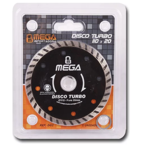 Disco Diamantado Turbo Mega