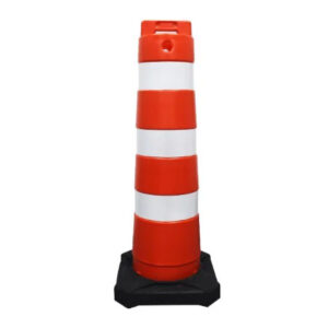 Cone Balizador Laranja 40X40X110 Refletiva Plast.