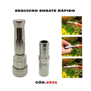 Esguicho 1/2 Rápido Metal