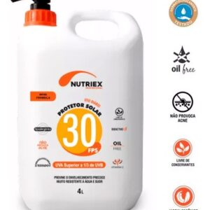 Prot. Solar FPS 30 1/3 Uva 4L – Nutriex